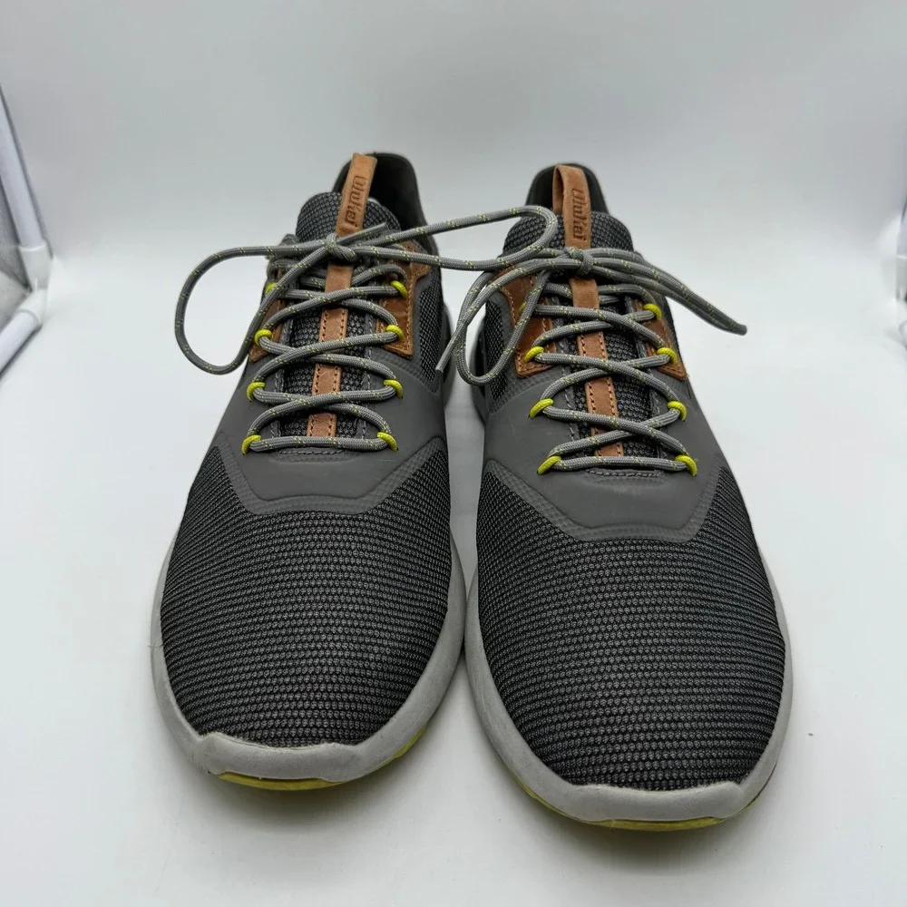 Olukai‎ Nihoa Li Mens 12 Charcoal Grey Mesh Athletic Sneakers 10494-2526